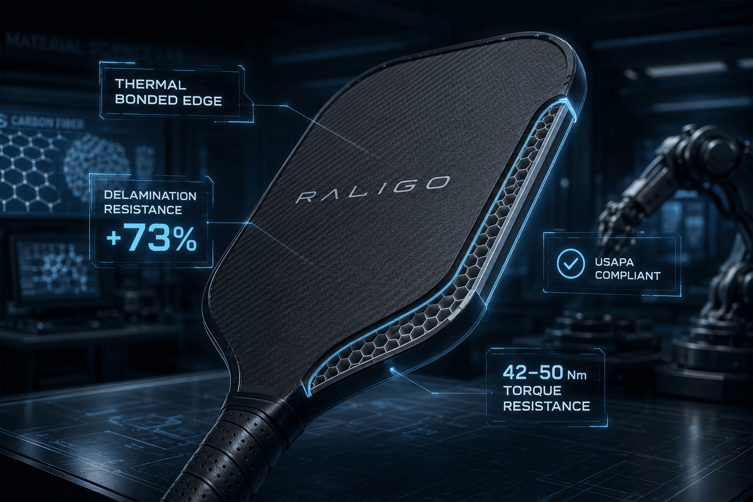 Edge Guard Engineering: The Secret Behind Durable Carbon Fiber Pickleball Paddles