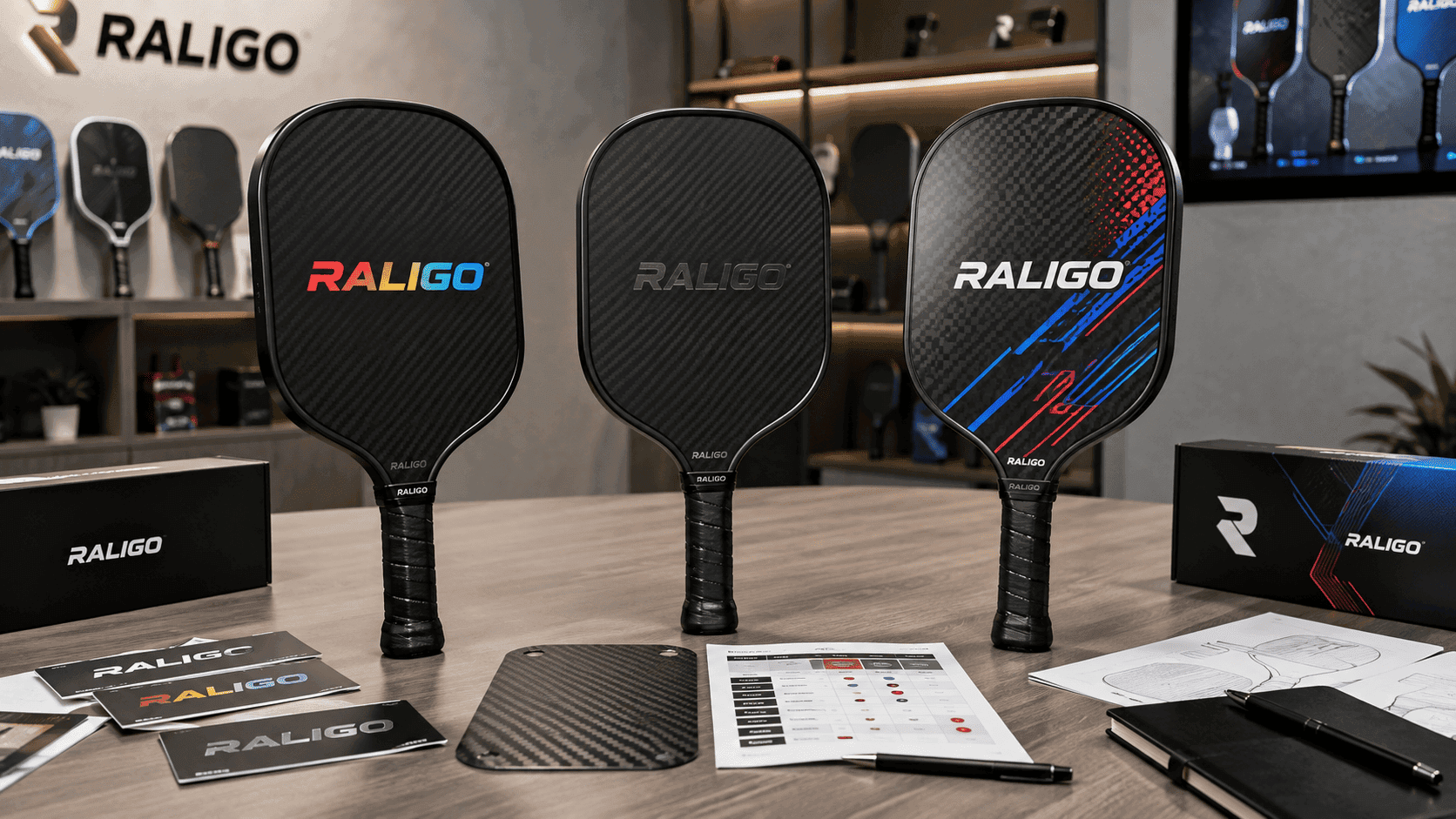 Comparison of pad-printed, laser-etched, and in-mold graphic branding on carbon fiber pickleball paddles